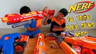 Dùng Hết 10 Triệu Mua Đồ Chơi Bắn Súng Nerf ( Phần 4 )