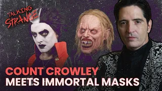 David Dastmalchian Partnered with Immortal Masks to Make Count Crowley Masks | Talking Strange