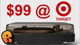 The $99 heyday Turntable from Target! Record-ology!