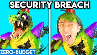 FNAF SECURITY BREACH WITH ZERO BUDGET! (FUNNY MONTY GATOR FIVE NIGHTS AT FREDDY'S LANKYBOX PARODY)