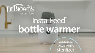 Dr. Brown’s™ Insta-Feed™ Bottle Warmer and Sterilizer. Quickly warm baby bottles and food jars.
