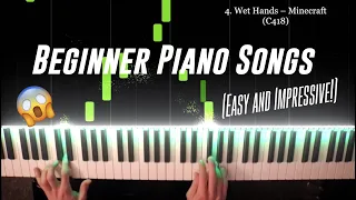 Top 5 BEAUTIFUL Beginner Piano Songs (Easy!) – Part 2