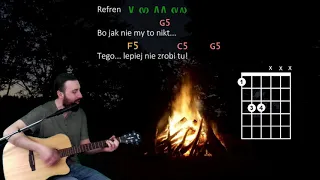 Mrozu feat. Tomson "Jak nie my to kto" -PROSTE CHWYTY- JAK ZAGRAĆ NA GITARZE + tekst - WŚ#116