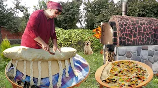 How to Make The Best Braided Turkish Bread | Baking İdeas in the Village | Tea Hour in the Sunset