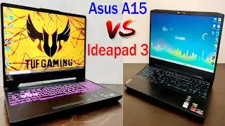 Thermals Comparison - Asus Tuf A15 vs Lenovo Ideapad Gaming 3 🔥