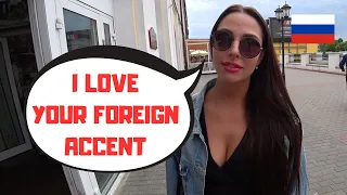 RUSSIAN GIRLS Speak - How Russian's React To Western Tourists