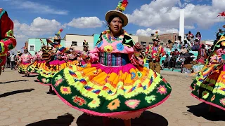 Linda danza CHAYANTA de cantón LACAYA 💃 Pucarani provincia Los Andes😱