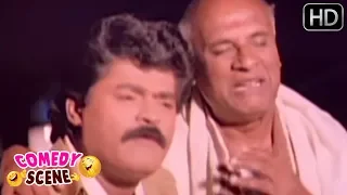 Loknath Drinking Comedy Scene | Jaggesh | Ranganna Kannada Movie | SGV Comedy