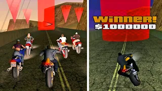 سي جي يتوج كأفضل سائق في تاريخ قراند سان أندرياس | GTA San Andreas Races