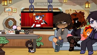 Past Aftons react to future || [Elizabeth Afton]•[FNAF]•[My AU]