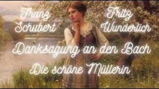 Schubert "Danksagung an den Bach" - Fritz Wunderlich