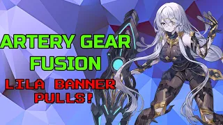 Artery Gear Fusion: Lila banner pulls