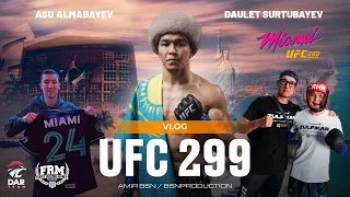 VLOG Asu Almabayev UFC 299 Miami