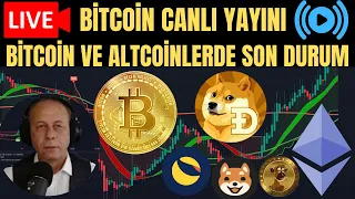 BİTCOİN CANLI YAYINI. BTC, ETH, İNJ, LUNC, DOGECOİN, SHİBA, LİNK, VTHO, VET, LUNA, CRV, MKR, 2022