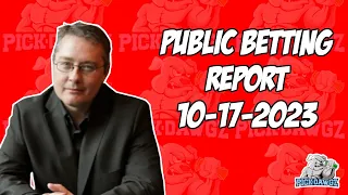 NHL Public Betting Report Today 10/17/23 | Against the Public with Dana Lane