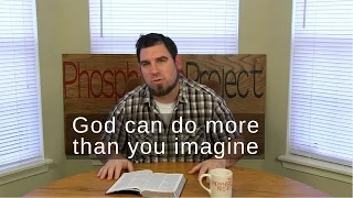 God can do more than you imagine | Ephesians 3:20