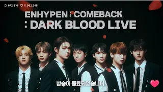 Enhypen’s dark blood live🩸halfway through video with (Eng sup)