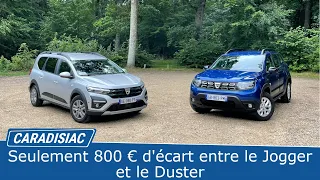 Jogger ou Duster, quelle Dacia pour la famille ?