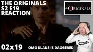 THE ORIGINALS S2 E19 WHEN THE LEVEE BREAKS REACTION 2x19 DAHLIA KILLS AIDEN AND KLAUS IS DAGGERED
