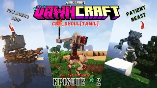 DawnCraft Tamil | Episode 2 | Kill the Pillagers | minecraft tamil | CBE_Ghoul[Tamil]