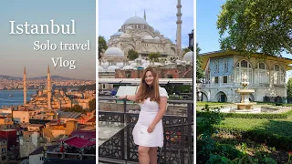 Solo female Istanbul travel vlog 2022, my top places I explored in Istanbul