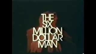 ABC The Six Million Dollar Man 1974 TV promo