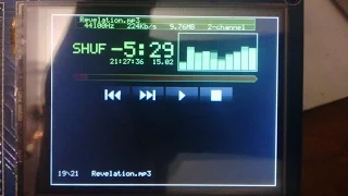 MP3 плеер на STM32 - MP3 Player - STM32F429