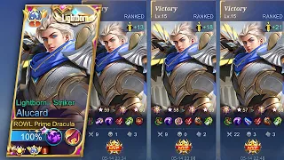 How to Play Alucard in Solo High Rank?  Instant Mythical Glory!!