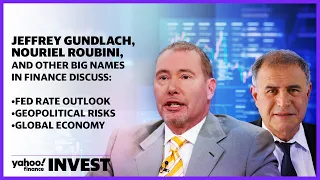 Jeffrey Gundlach, Nouriel Roubini and bid names in finance discuss key topics for investors