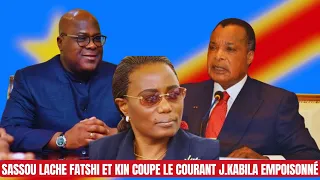 D.SASSOU NGUESSO LACHE FATSHI ET KIN. COUPE LE COURANT JAYNET KABILA EMPOISONNÉ À LA DEMIAP C.NANGAA