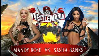 WWE 2K22 (Mandy Rose vs Sasha Banks) Normal Match