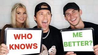 WHO KNOWS ME BETTER CHALLENGE? BEST FRIEND VS. GIRLFRIEND