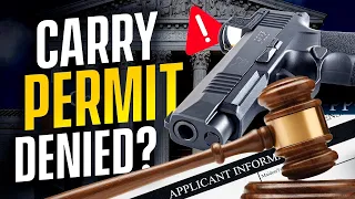 You Can't Get A Concealed Carry Permit ANYMORE Because Of...