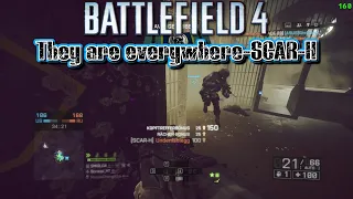 They are everywhere - SCAR-H Gameplay Operation Locker Battlefield 4