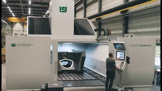 5 Axis machining of complex components - UNIPORT6000 OG HV