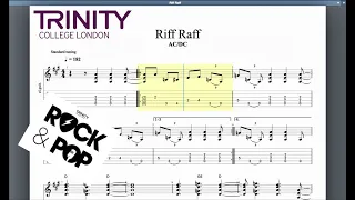Riff Raff Trinity Grade 6 Guitar