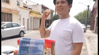 Millonario regala bote de leche lleno de billetes a padre para salvar a su bebé 😭