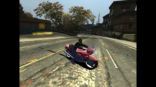 NFS : Most Wanted : MotorBike PURSUIT!!!