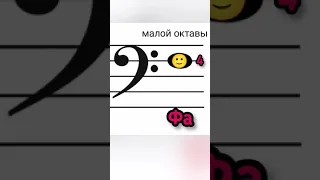 Для чего нужен Басовый ключ 🎹😉 Сольфеджио #shorts