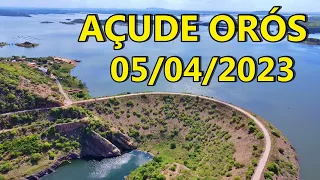 SENSACIONAL AÇUDE ORÓS DADOS ATUALIZADOS HOJE 05/04/2023 CEARÁ