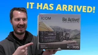 This Radio is AMAZING! The Icom IC-705 Unboxing and First Thoughts!