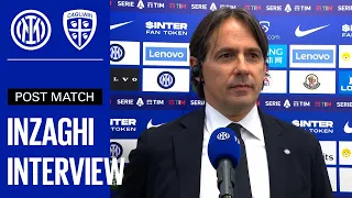 INTER 4-0 CAGLIARI | SIMONE INZAGHI EXCLUSIVE INTERVIEW [SUB ENG] 🎙️⚫🔵