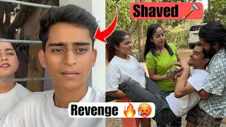 Revenge le liya 🥵 full shave kar diya 😭😭