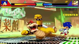 JJBDH M.U.G.E.N Sonic Vs Bowser