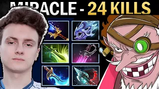 Sniper Dota Gameplay Miracle with 24 Kills and 1000 XPM