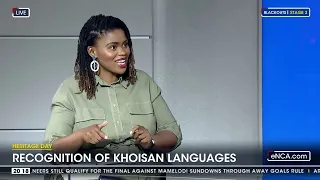 Heritage Day | Recognition of Khoisan languages
