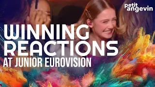 WINNING REACTIONS AT JUNIOR EUROVISION (2003-2023)