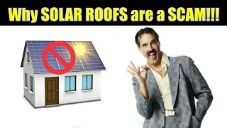 All the reasons SOLAR ROOFS are a SCAM, Net metering Hidden Secrets. The big SOLAR lie in 2021!