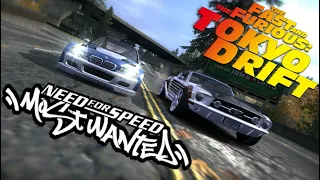 Bmw M3 GTR vs Queen JEWELS Mustang GT (Tokyo Drift Style)