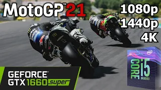 MotoGP 21 - GTX 1660 Super + i5 8500 - 1080p/1440p/4K - Gameplay Benchmark